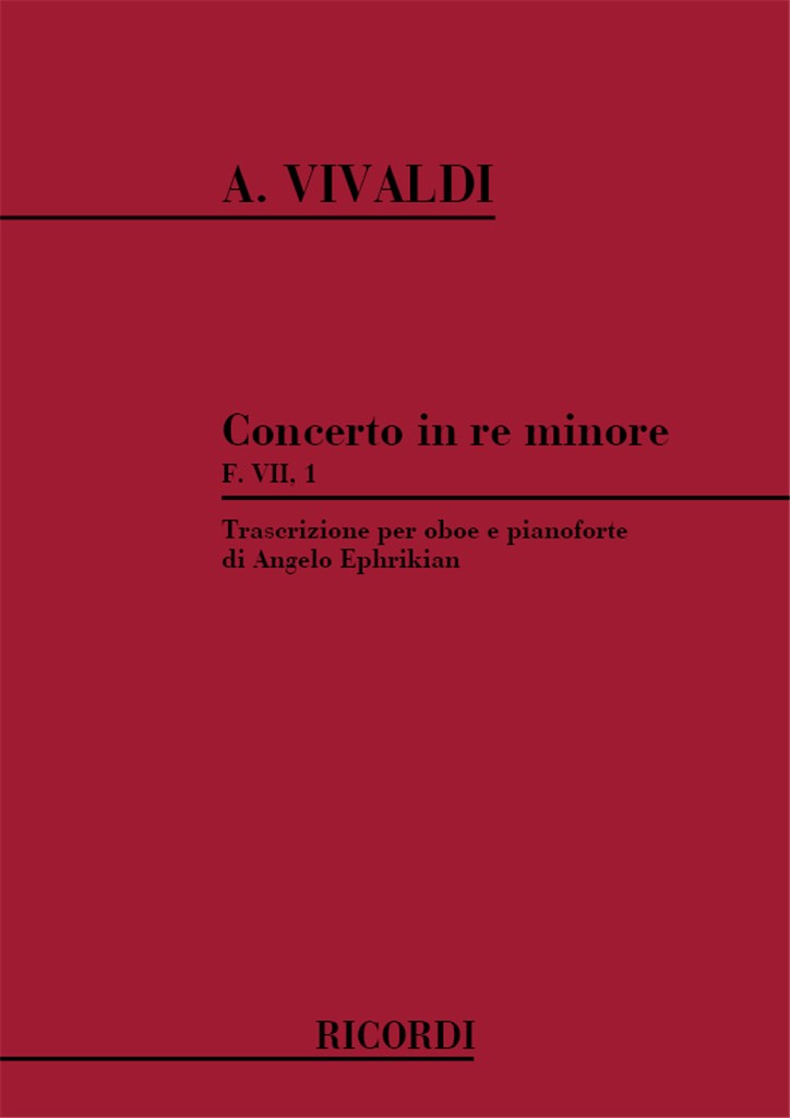 Concerto in Re Min. RV 454 (F VII, 1 - T 2)